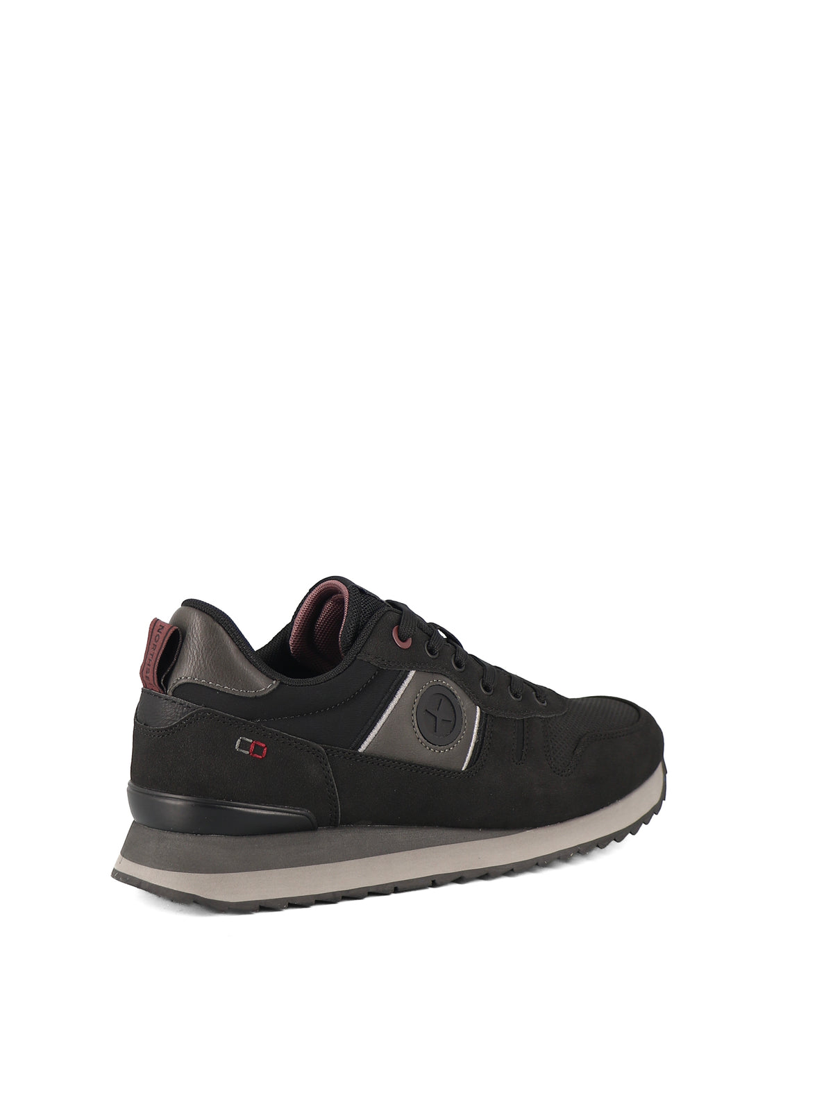 Sneakers stringate uomo NORTHSET NHM623F20 nero | Northset