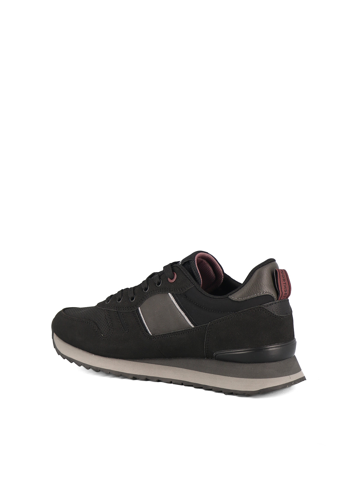 Sneakers stringate uomo NORTHSET NHM623F20 nero | Northset