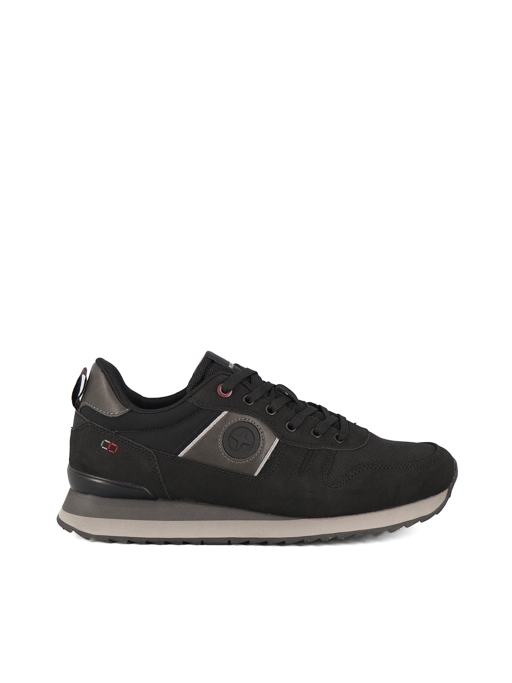 Sneakers stringate uomo NORTHSET NHM623F20 nero | Northset