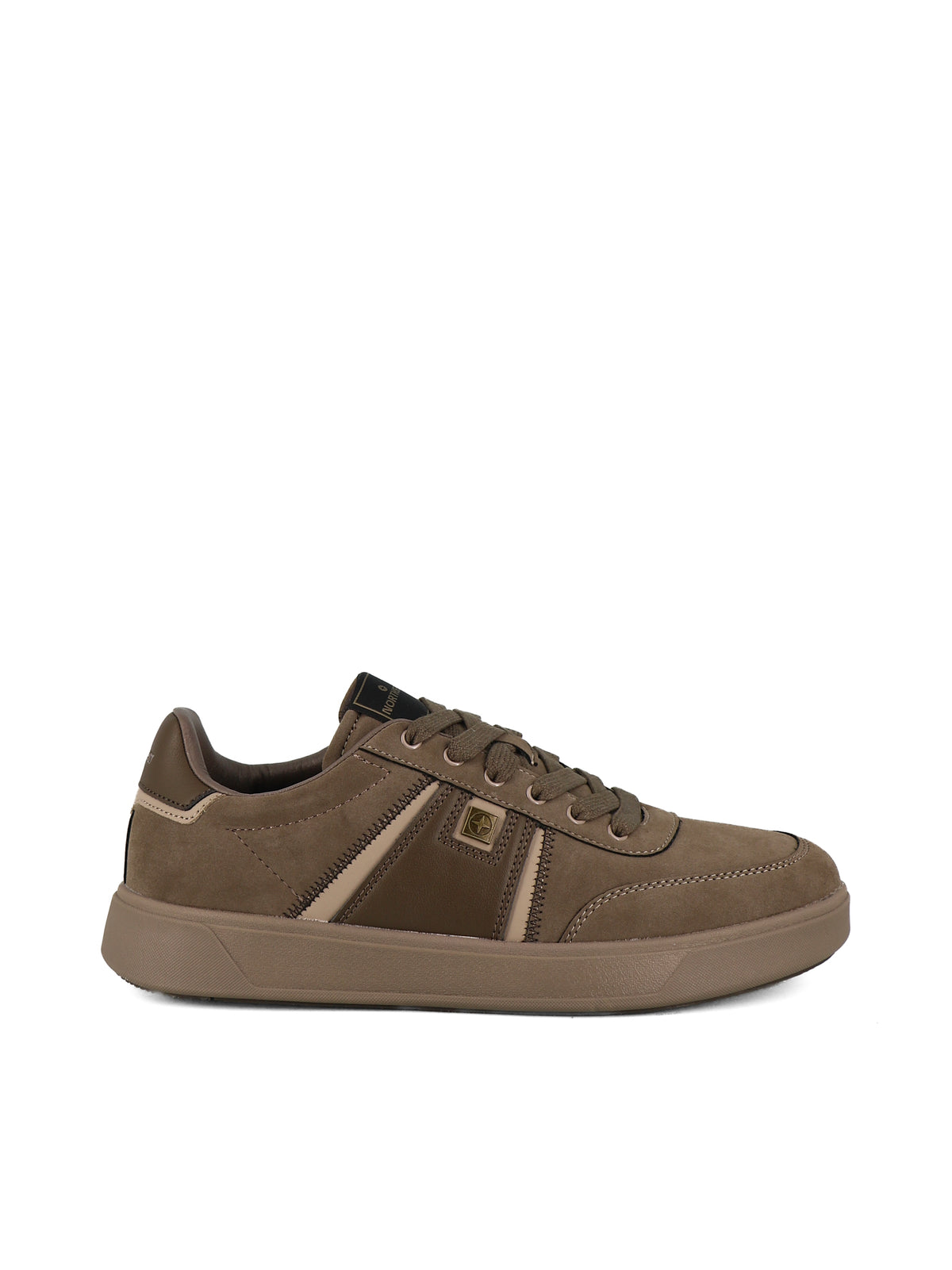 Sneakers stringate uomo NORTHSET NHM624B75 beige scuro | Northset